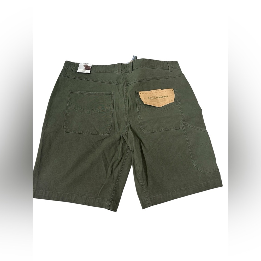 Royal Robbins Men's Olive Cargo Shorts